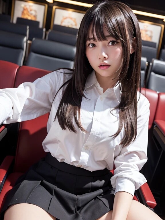 ちょっとお兄ちゃんあたしの前の席はやめてよっ | の人気AIイラスト・グラビア