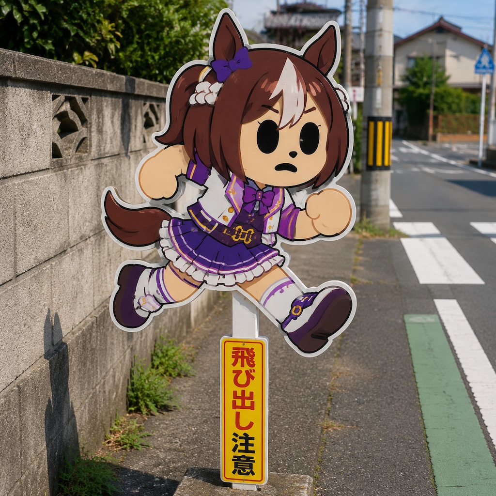 ウマ注意