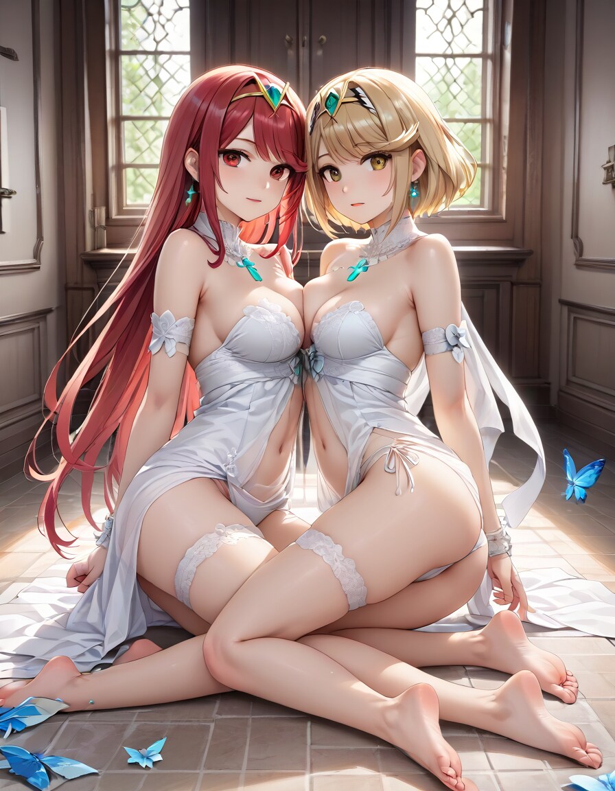ヒカリとホムラのヘア・スワップ結婚式