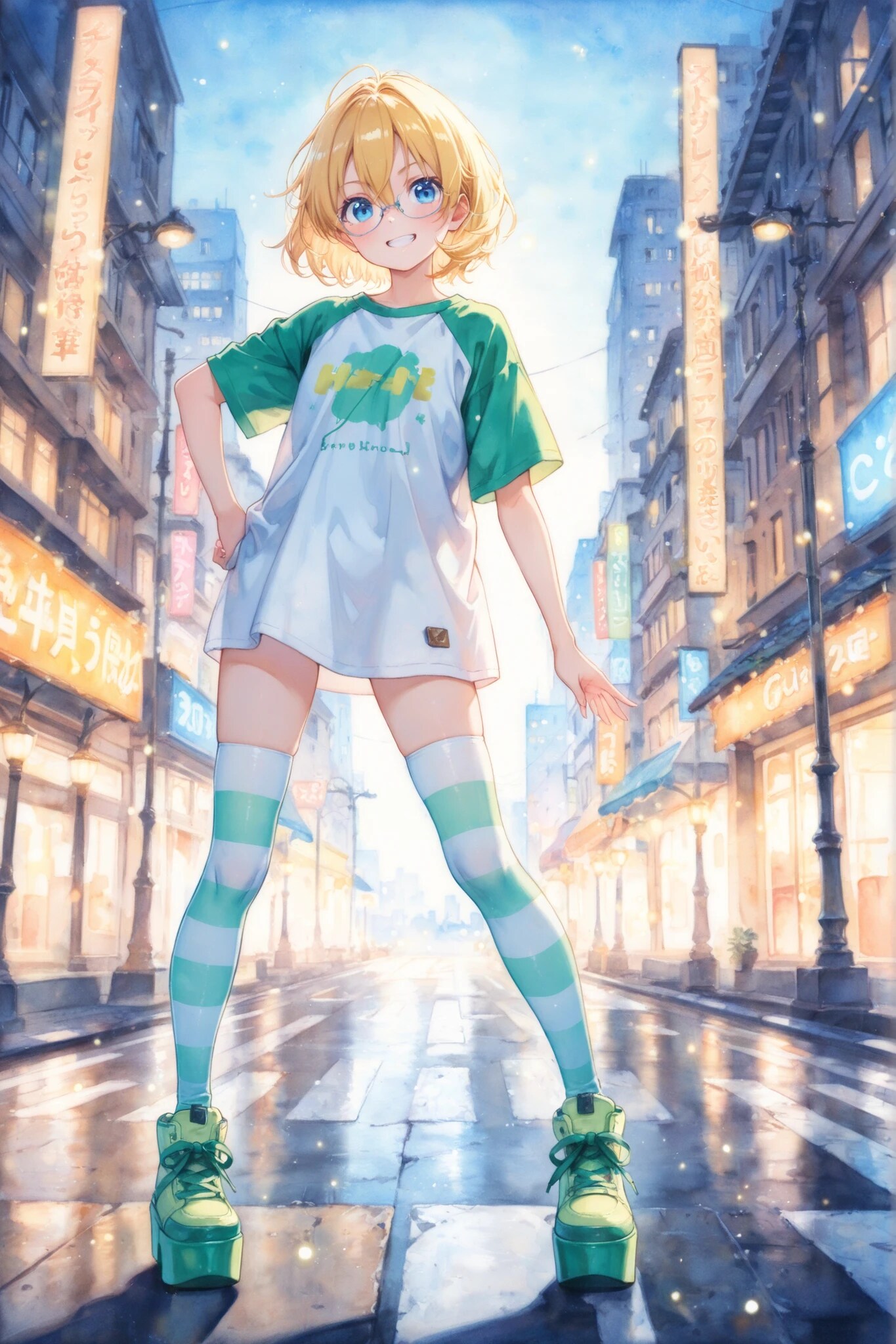 街に立つ | の人気AIイラスト・グラビア