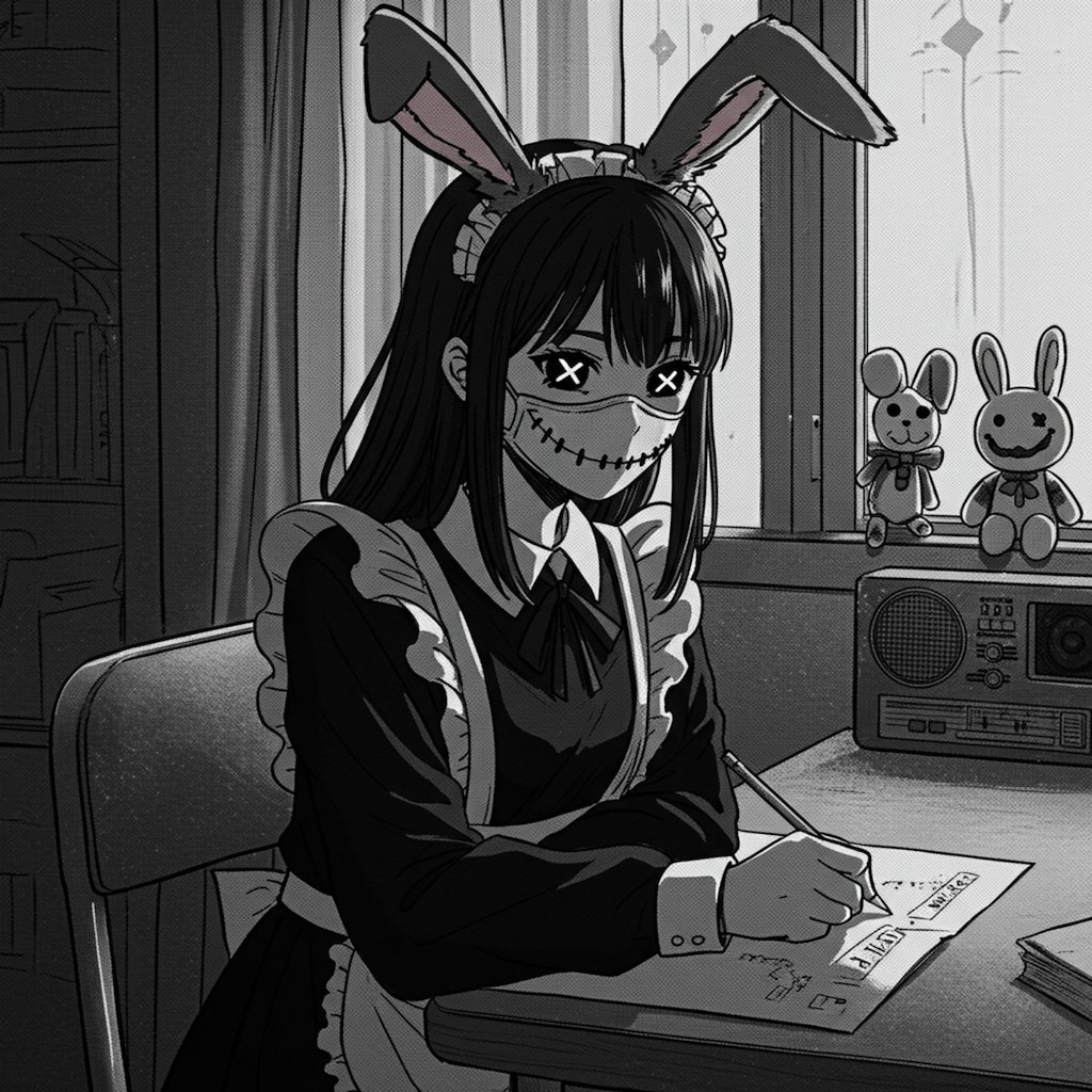 小説『プロット書かないと不安になる冥土ウサギ』【ニャンノ世界】