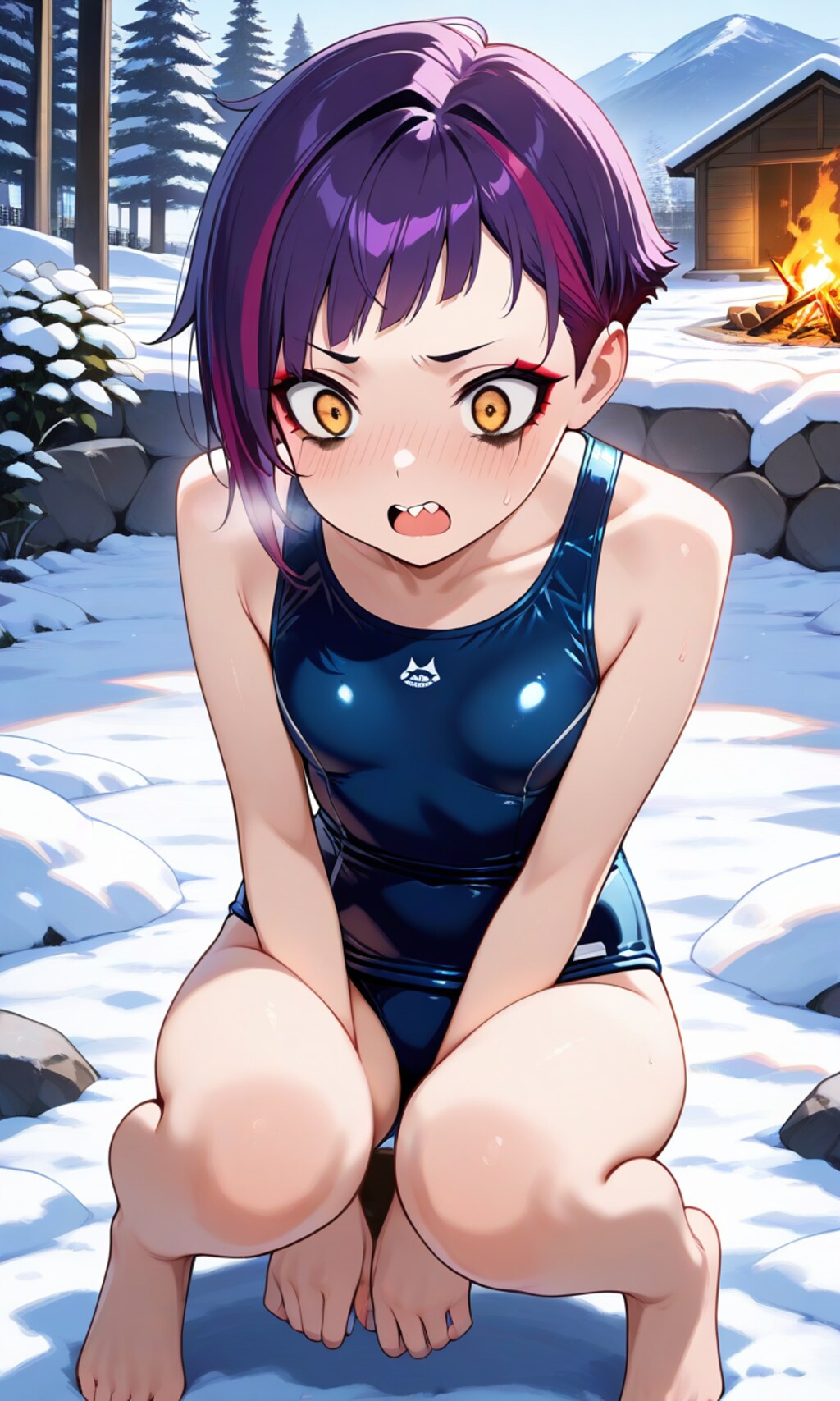 金をくれるって言うから、着替えたけど…