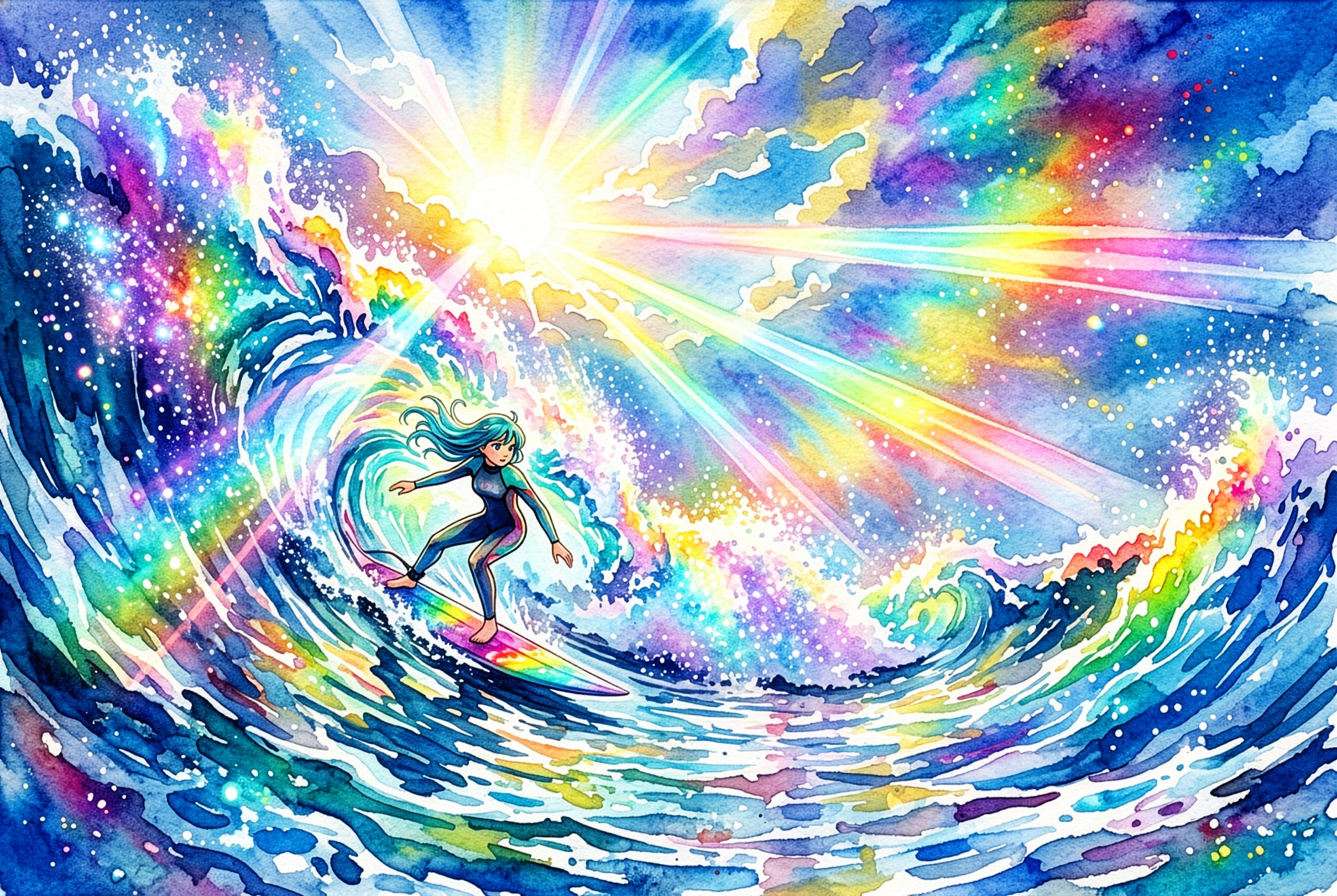 太陽の色鉛筆・３