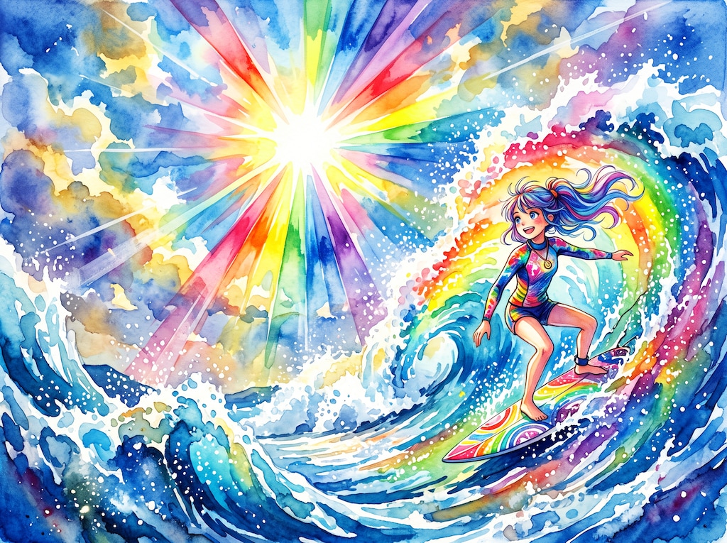 太陽の色鉛筆・３