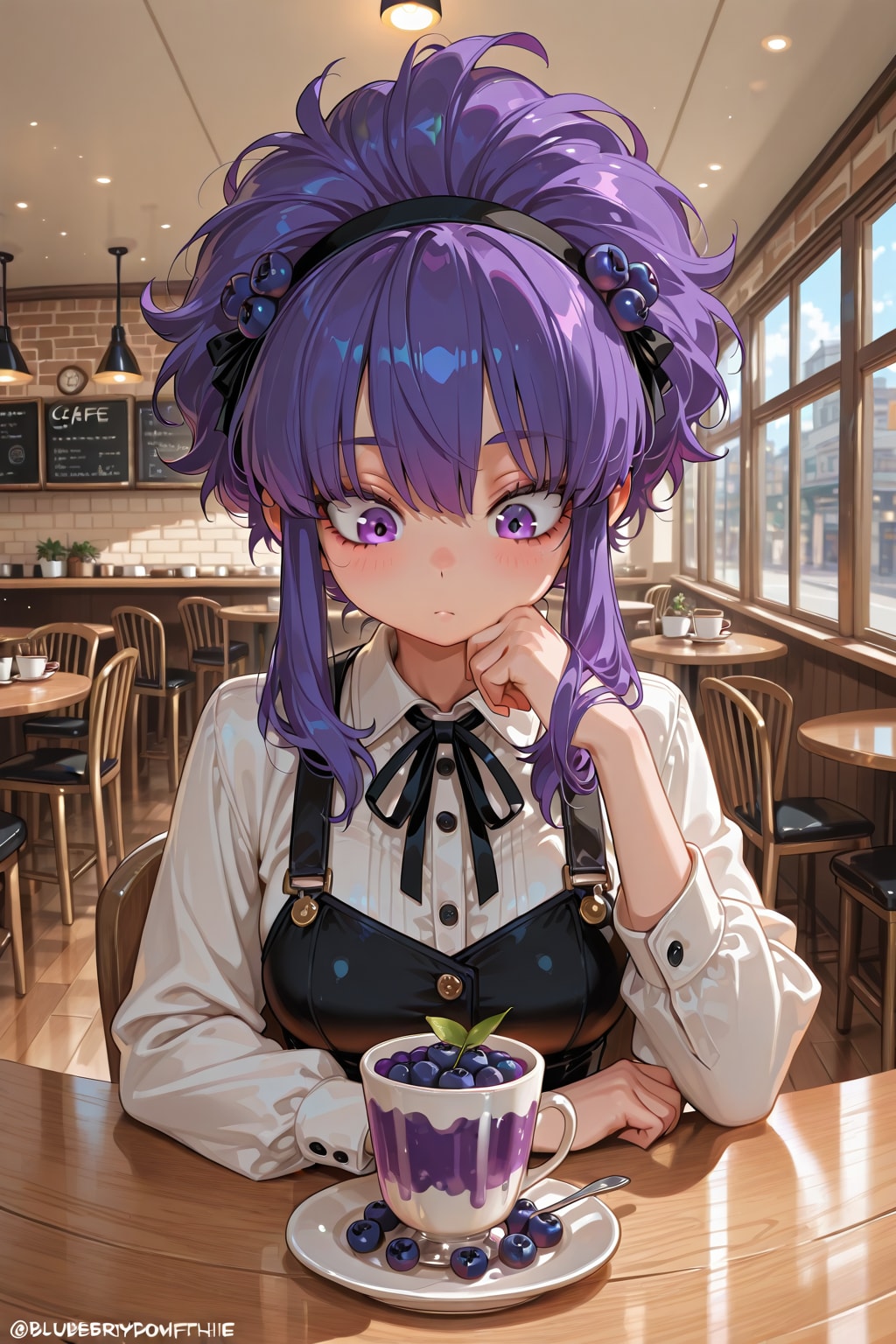 ブルーベリースムージー