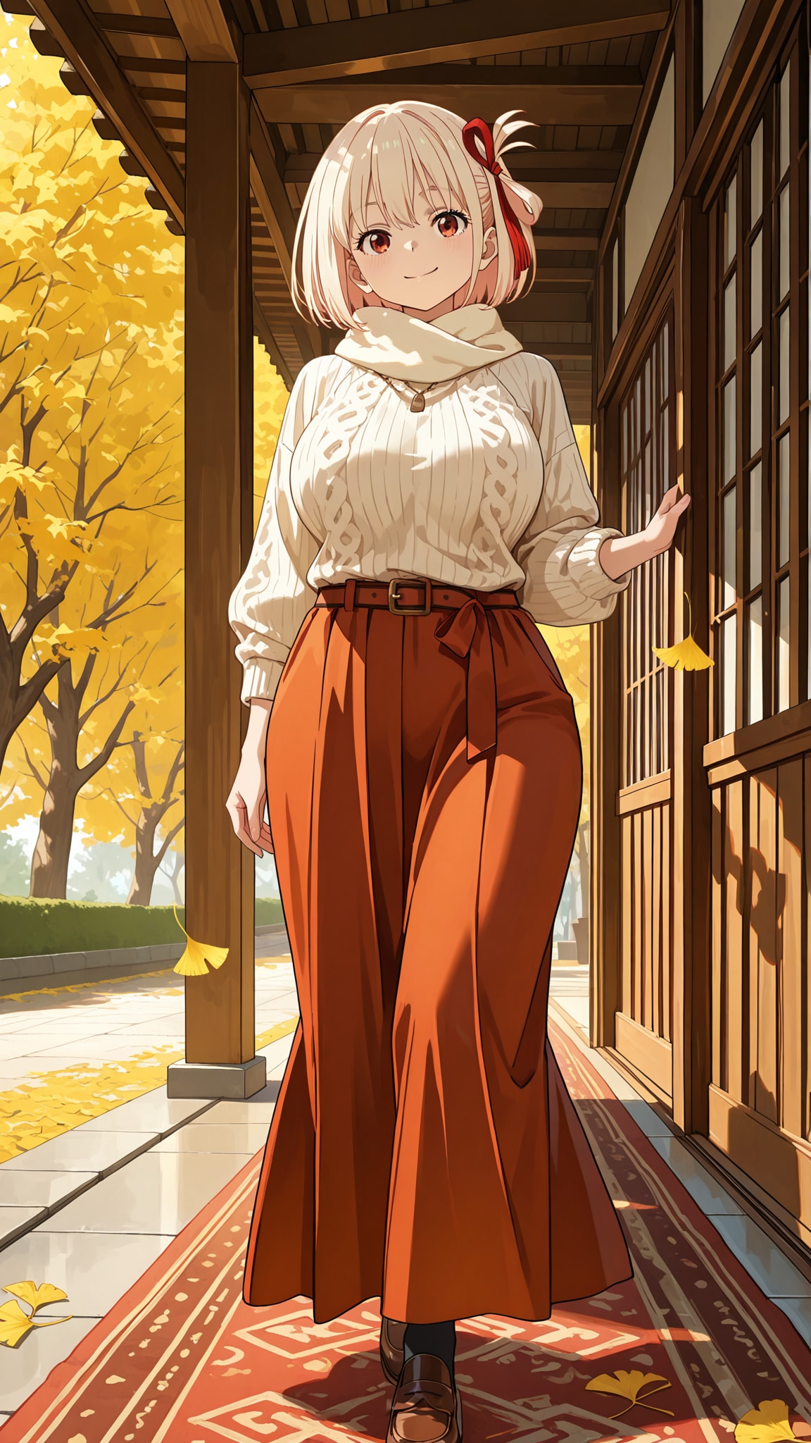 銀杏並木の秋