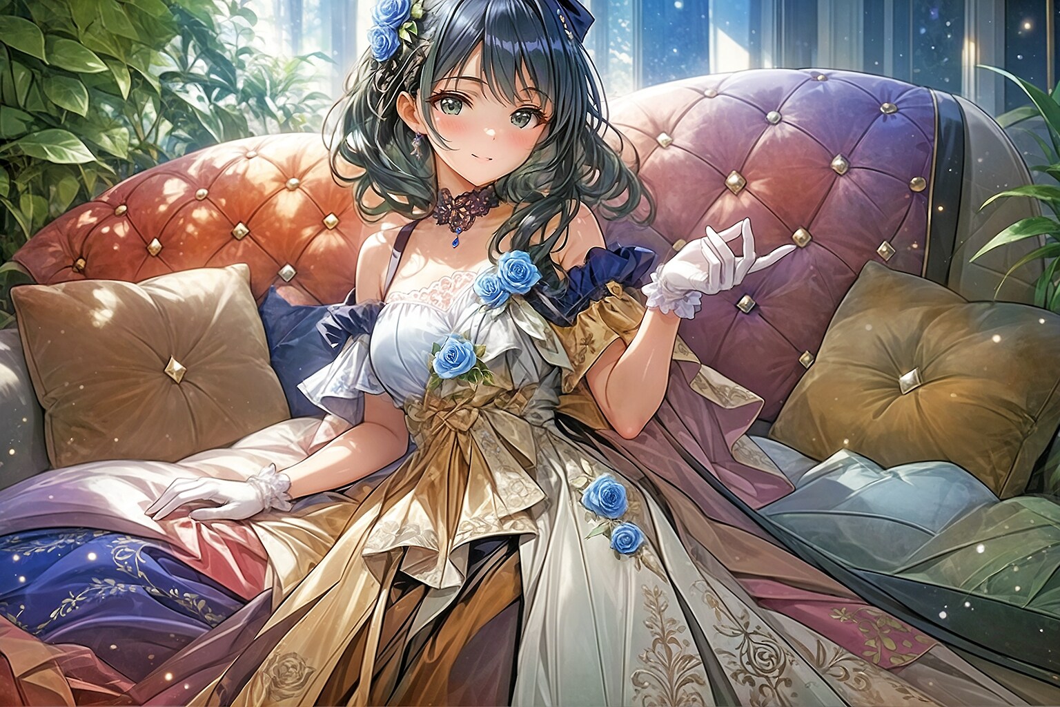 青薔薇の君
