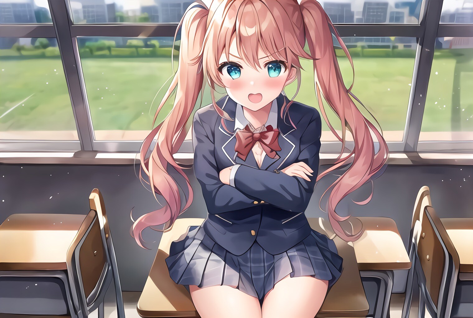 小言を言ってそうな女の子