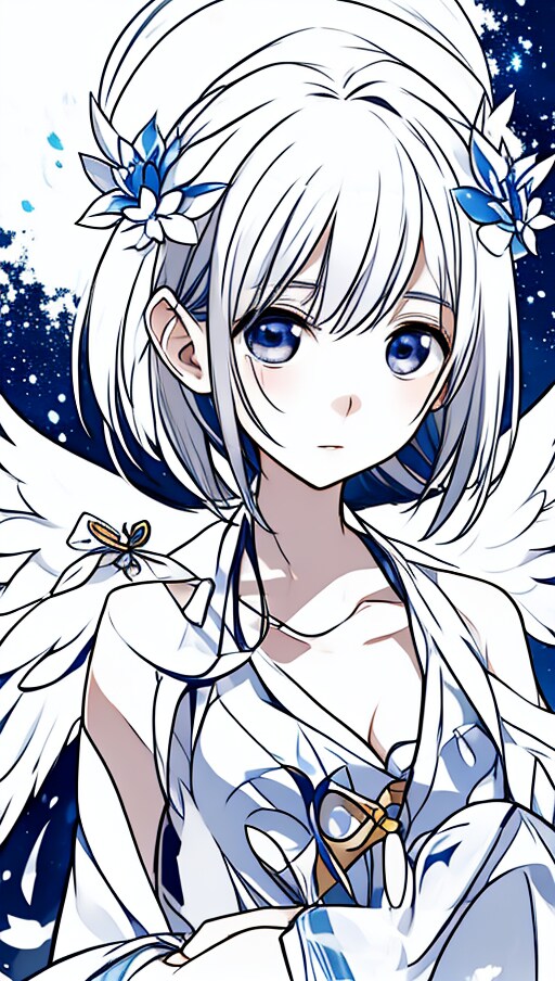 イラスト風天使