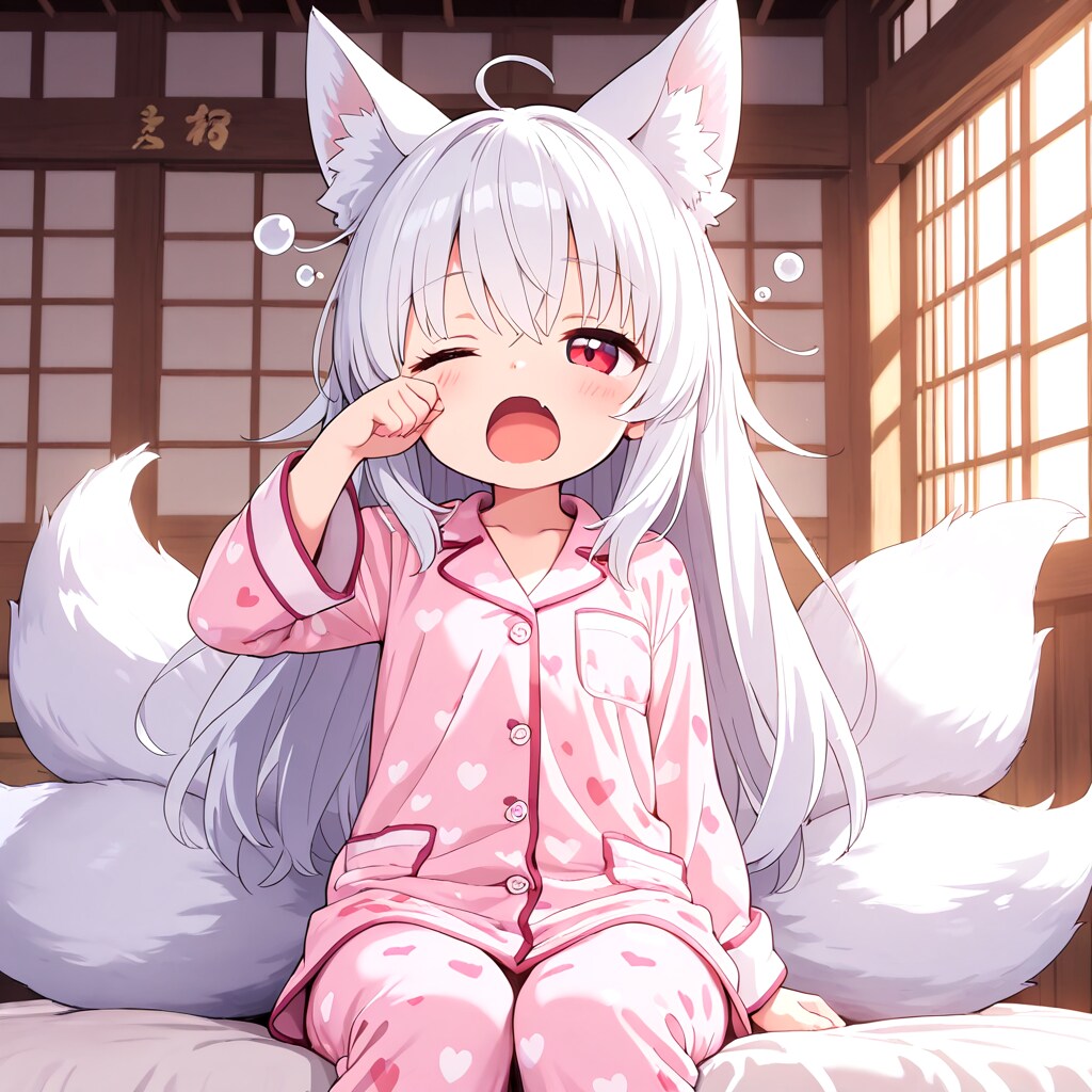 お目覚めの御神体様