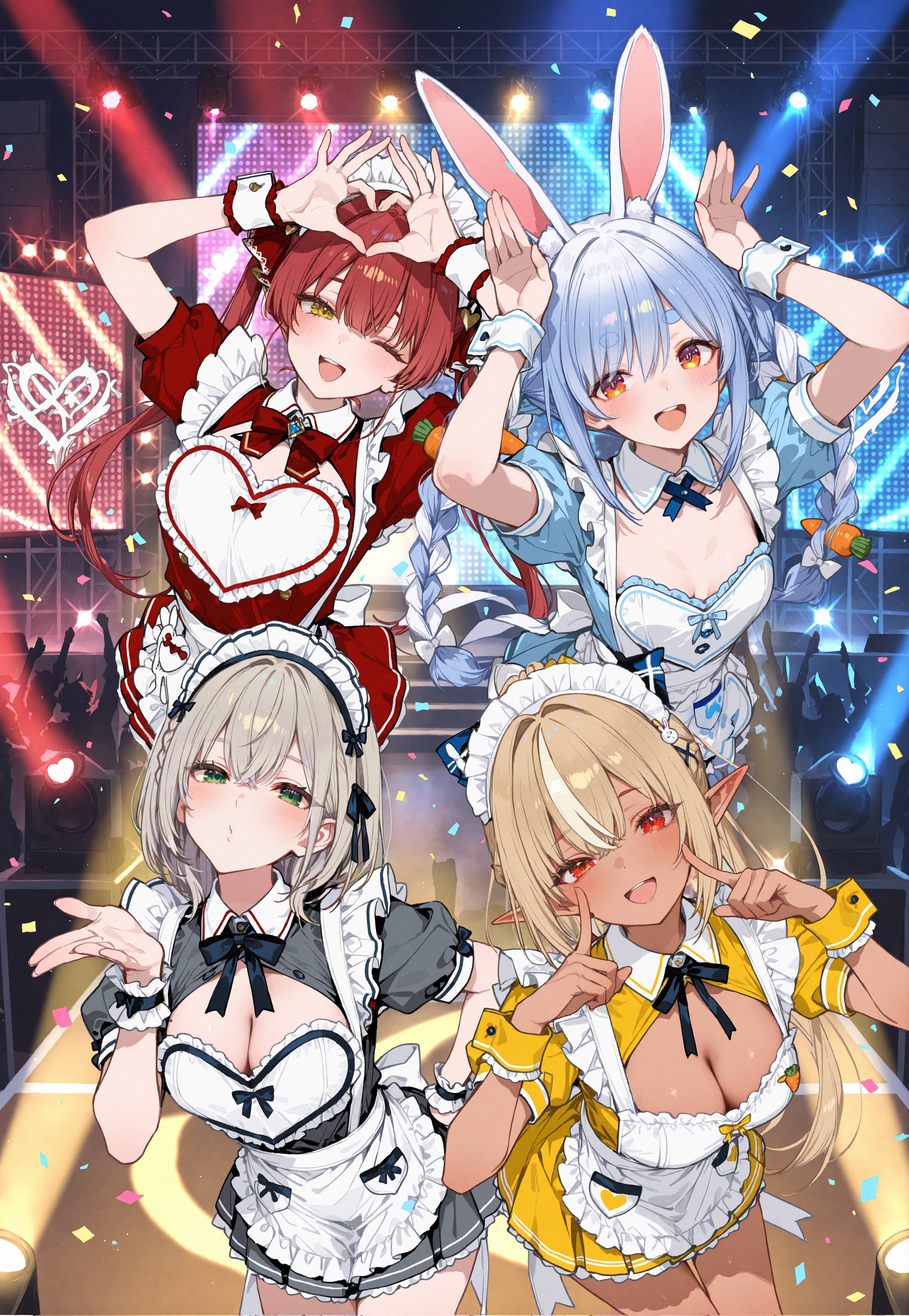 三期生メイド | の人気AIイラスト・グラビア