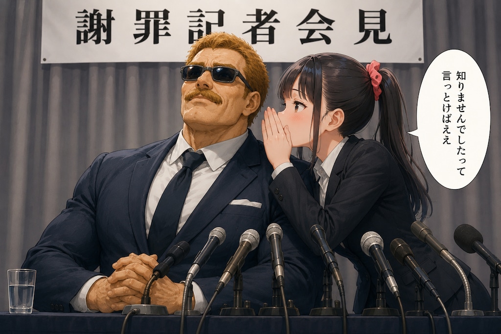 謝罪会見