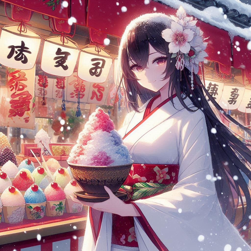 雪女のかき氷屋さん