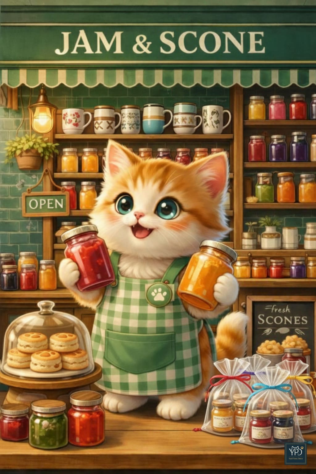 仔猫店主とスコーンの森🐾 | の人気AIイラスト・グラビア