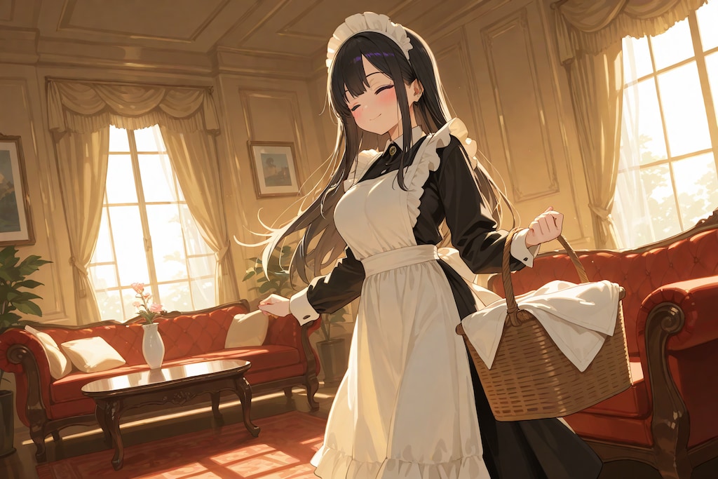 お洗濯しますわ♪ 02