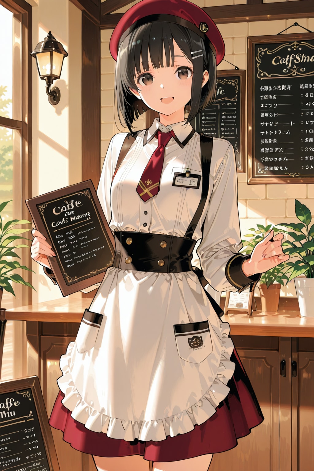 妹ちゃん✨カフェへようこそ‼️🥰☕️✨２５７ | の人気AIイラスト・グラビア