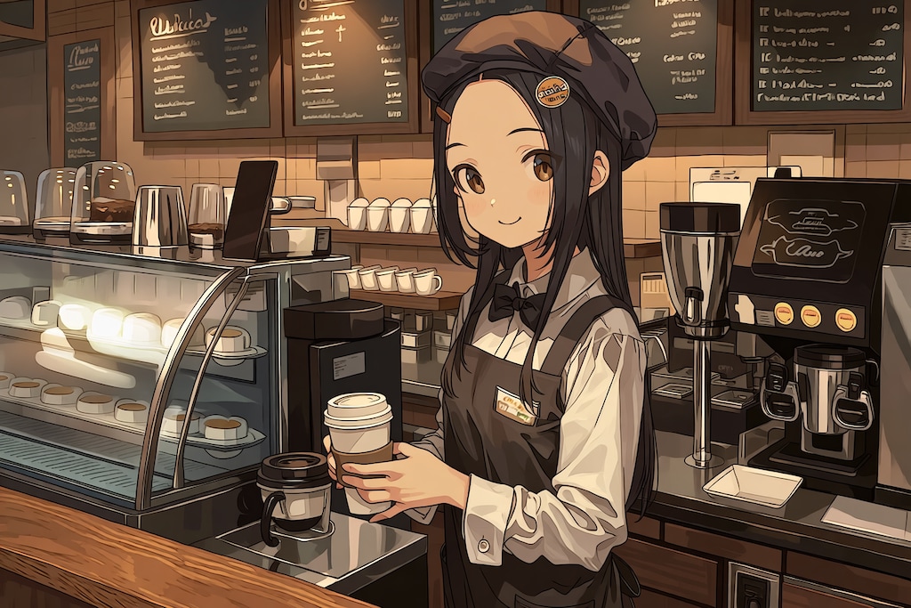カフェのお姉さん☕✨102