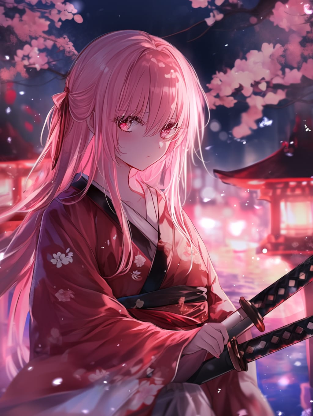 夜桜少女