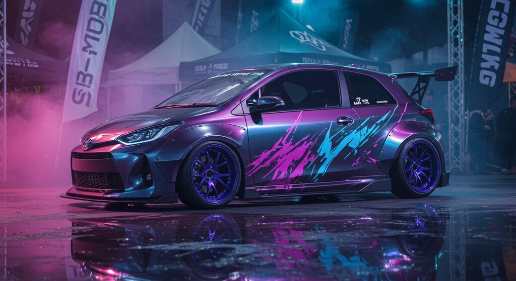 トヨタヤリスのドリ車