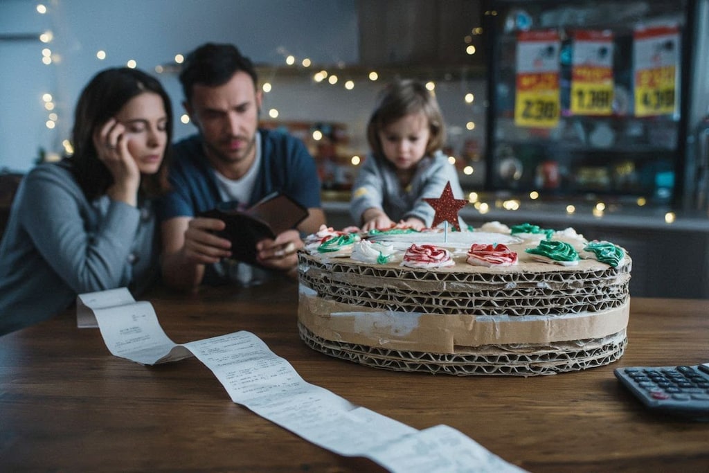 今年はダンボールケーキで我慢な！