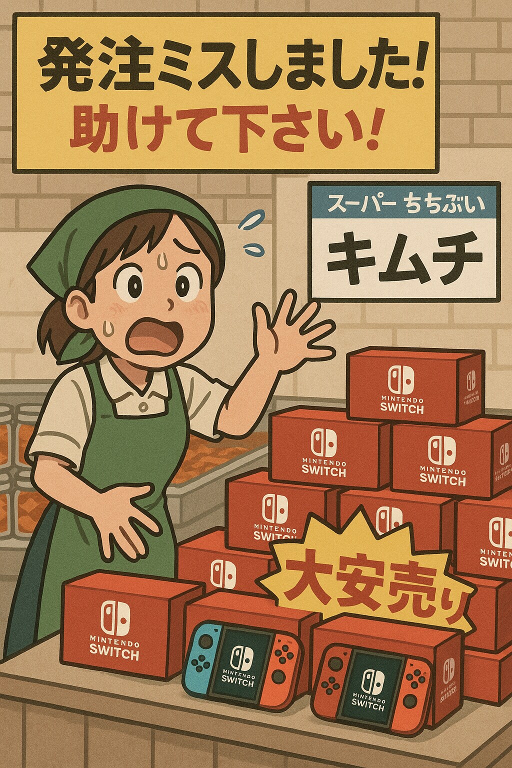 発注ミスしました。助けてください！！