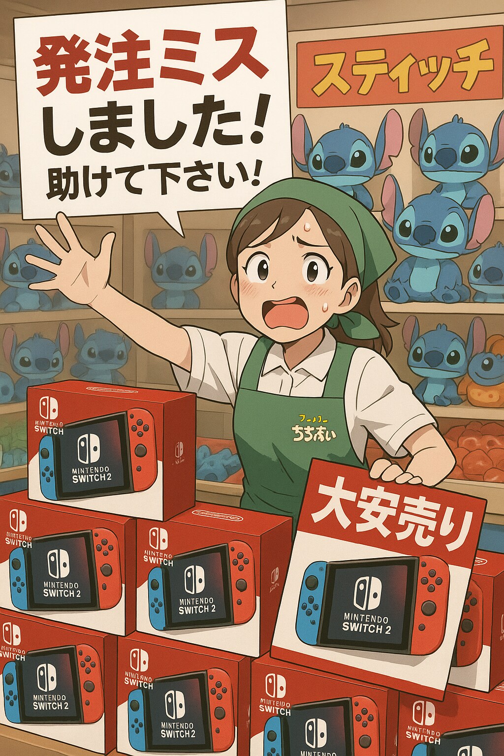 発注ミスしました。助けてください！！