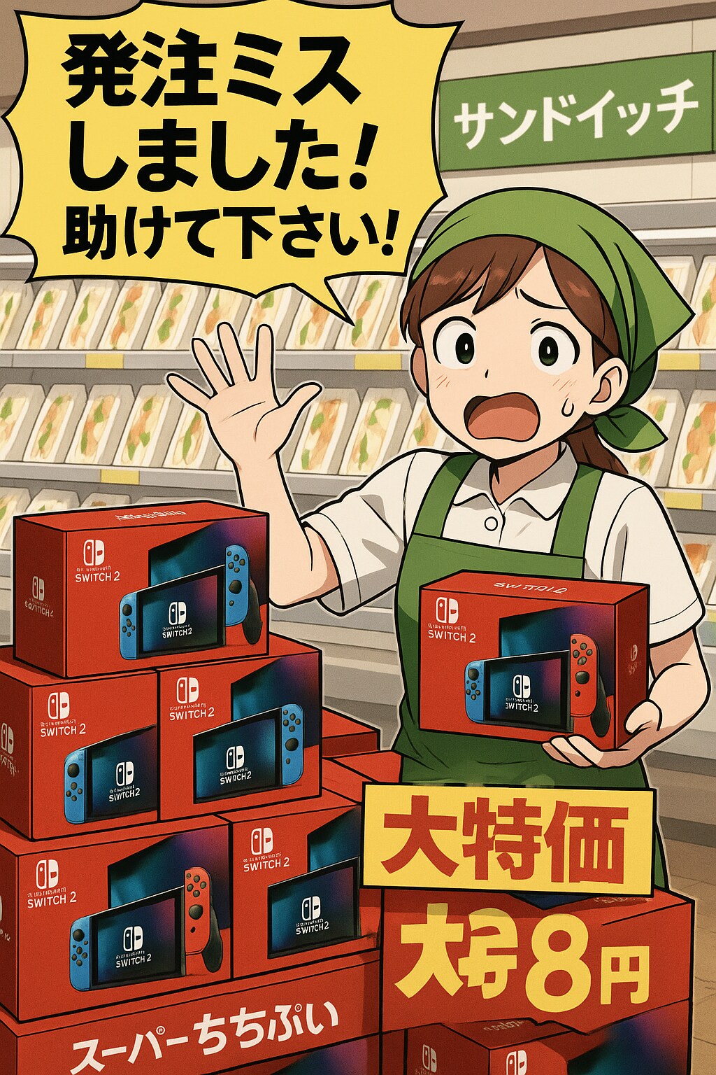 発注ミスしました。助けてください！！