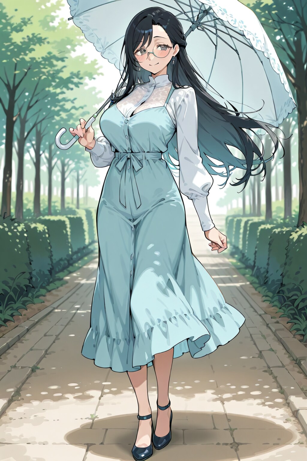 おば小春日和 | の人気AIイラスト・グラビア