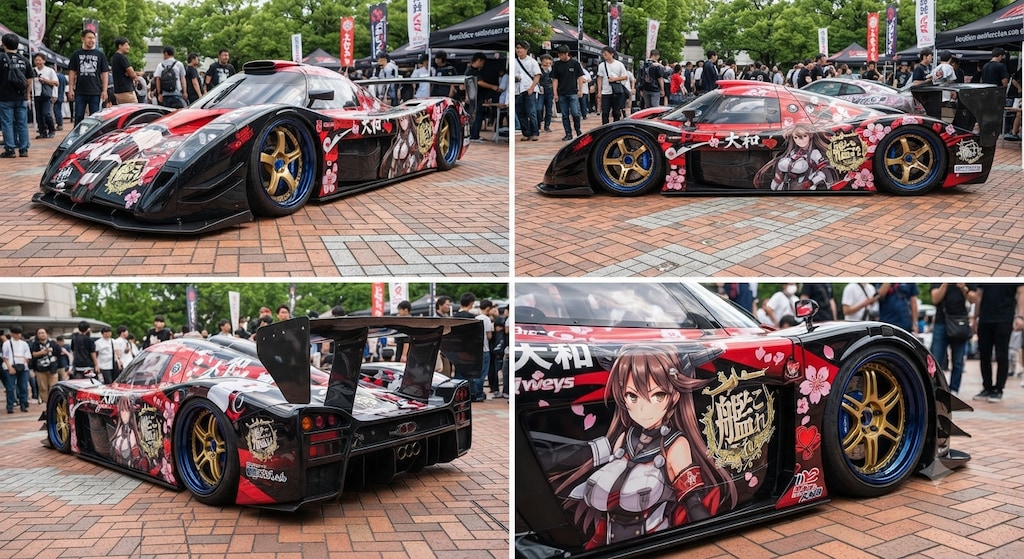 GT-ONE 艦これ痛車レーシングカー