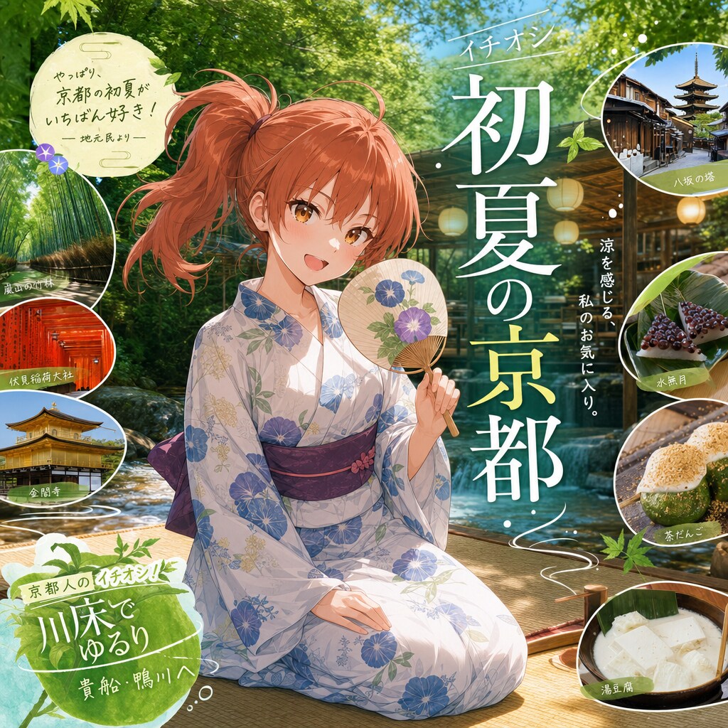 初夏の京都