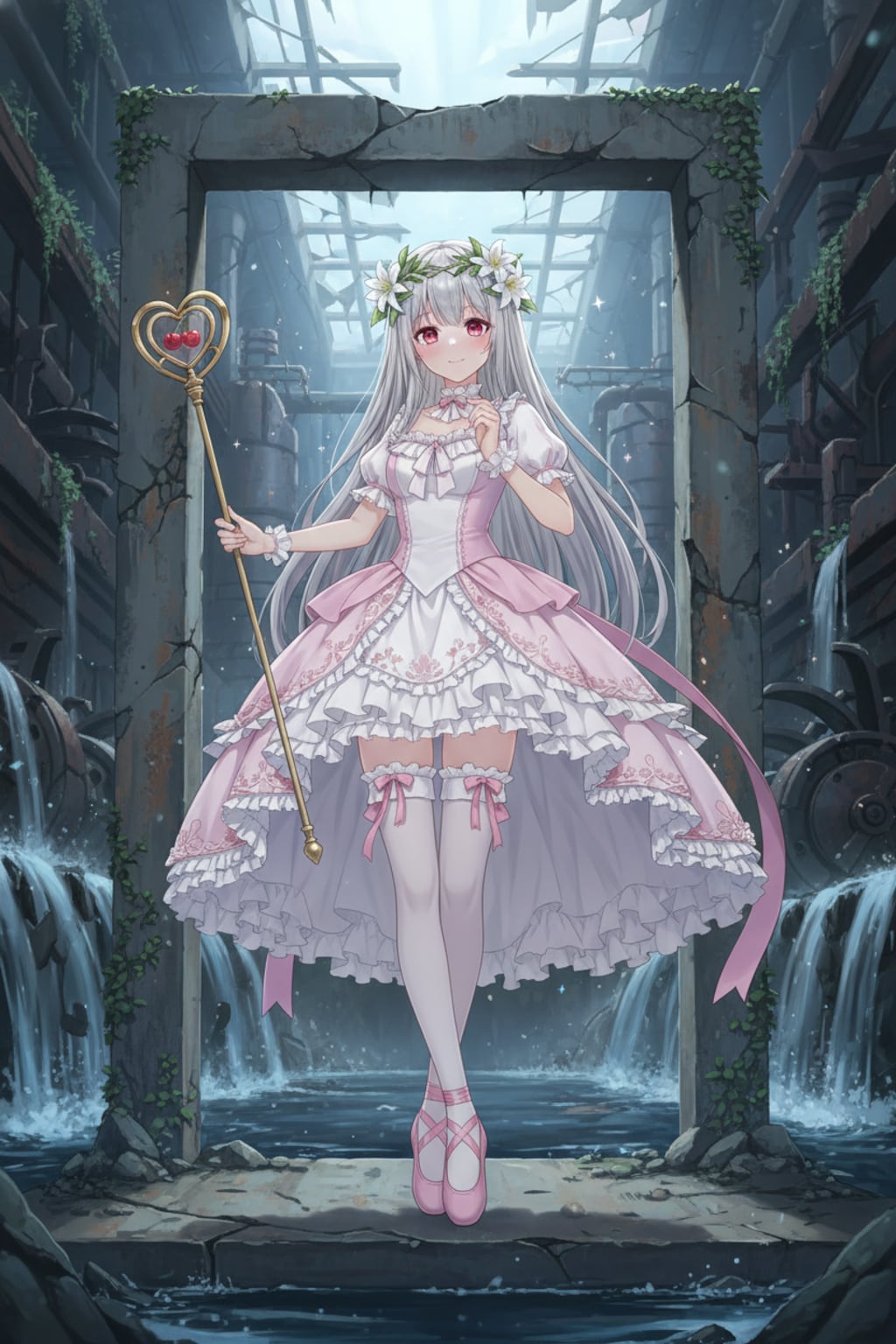 廃墟となった発電所を探索する