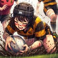 🏉泥まみれの女子ラグビー 125 5枚目