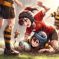 🏉泥まみれの女子ラグビー 125 8枚目