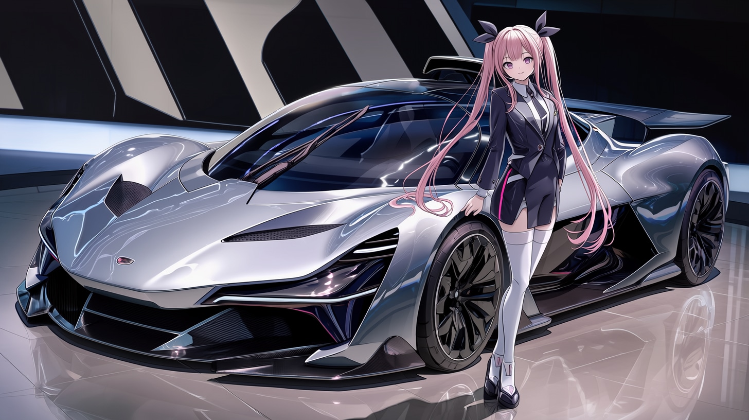 ライトウェイトスポーツカーです(ｷﾘｯ | の人気AIイラスト・グラビア