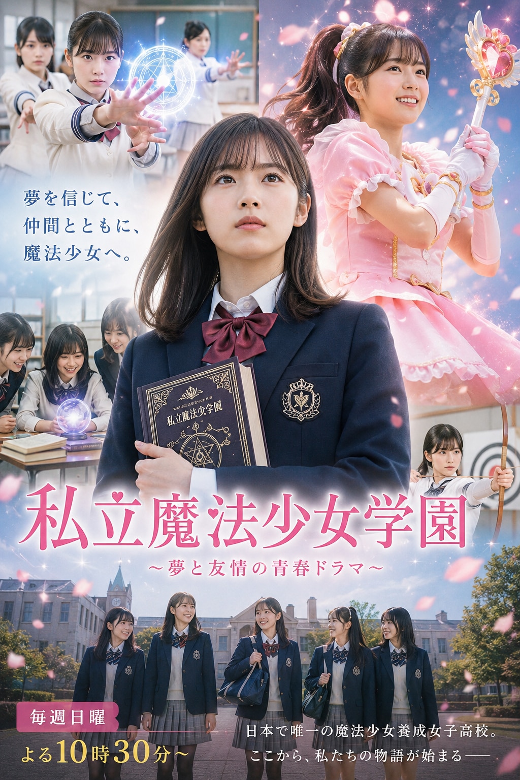 私立魔法少女学園 01