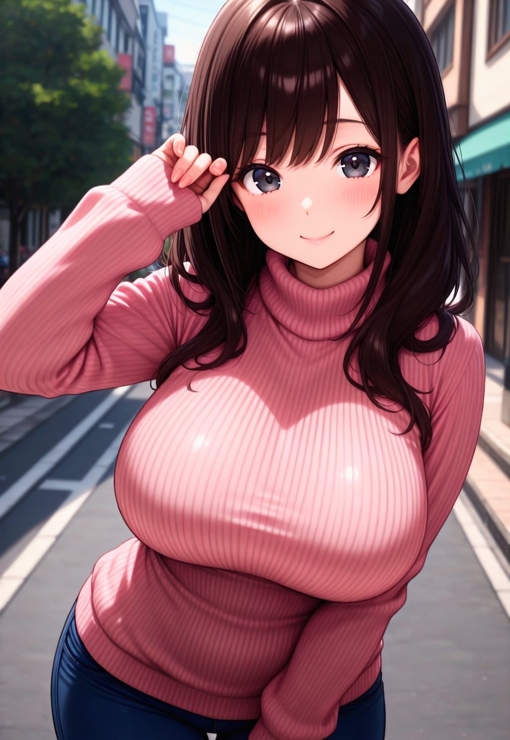 1358（ピンクのセーター）