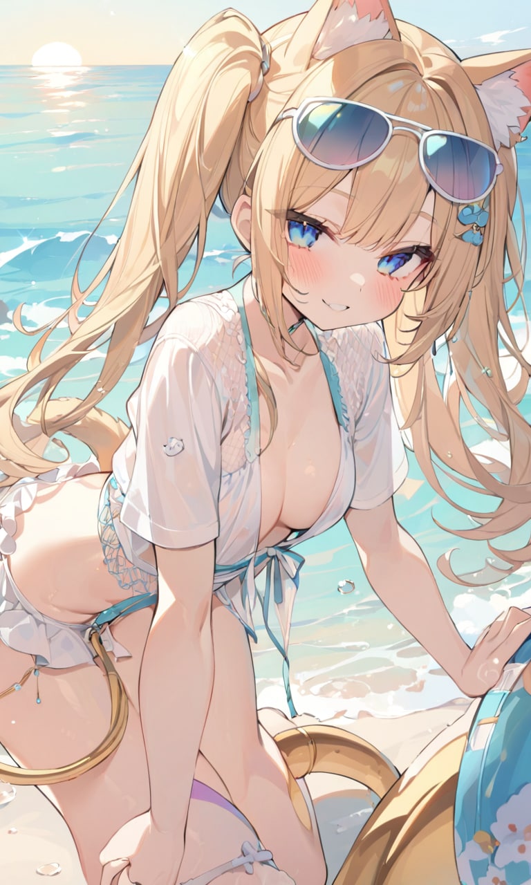 こるり「海はひろーい」まや「帰りたい」