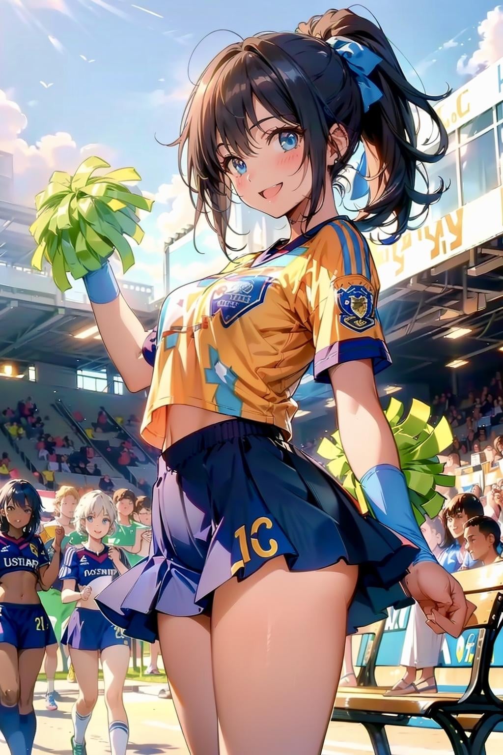 マネージャーの応援