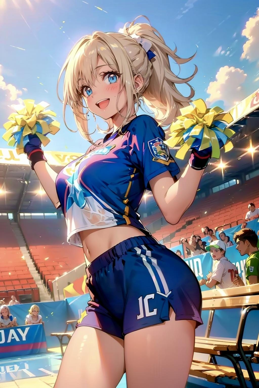 マネージャーの応援