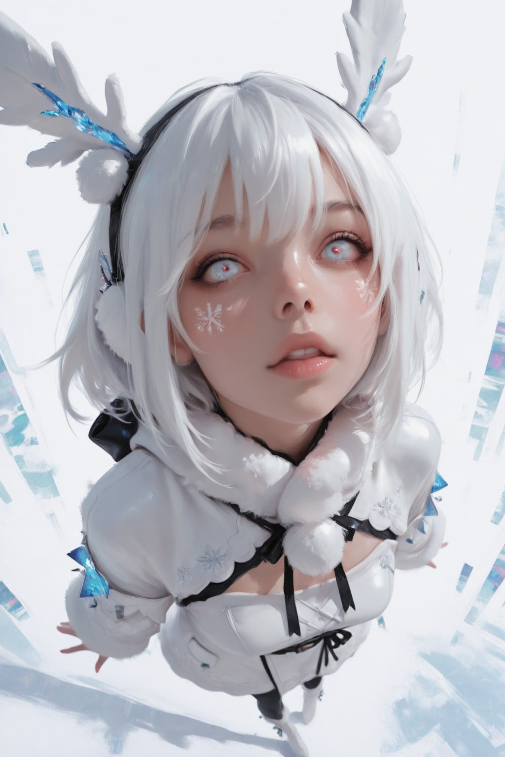 Weather Personified Girl（天気の擬人化女子【降雪／雷雨ガール篇】）