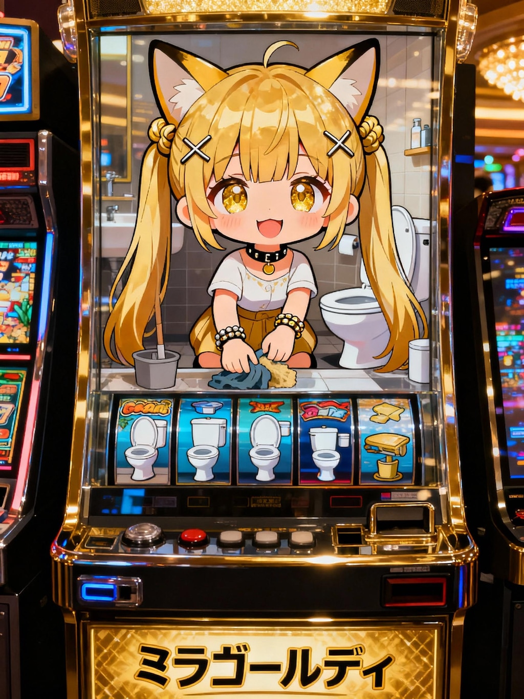 ビデオスロット[ミラ·ゴールディ]