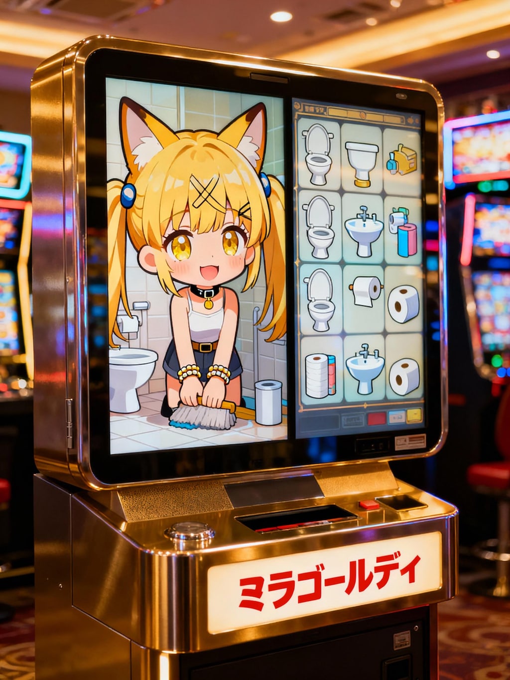 ビデオスロット[ミラ·ゴールディ]