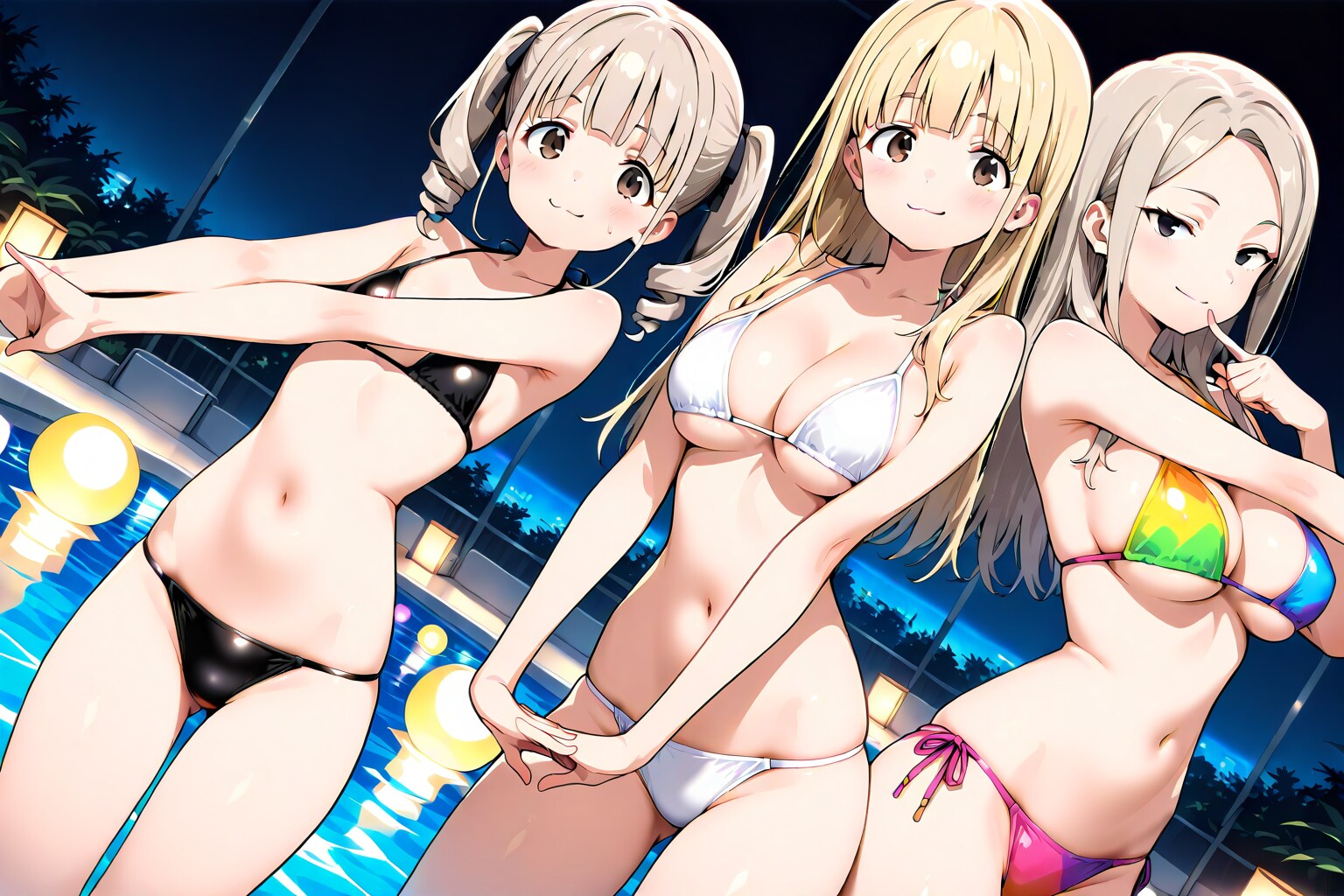 ナイトプールでちょいとクール2