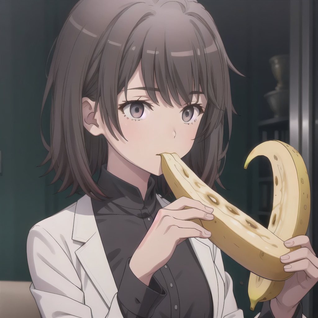 黒髪ボブでスーツの少女２