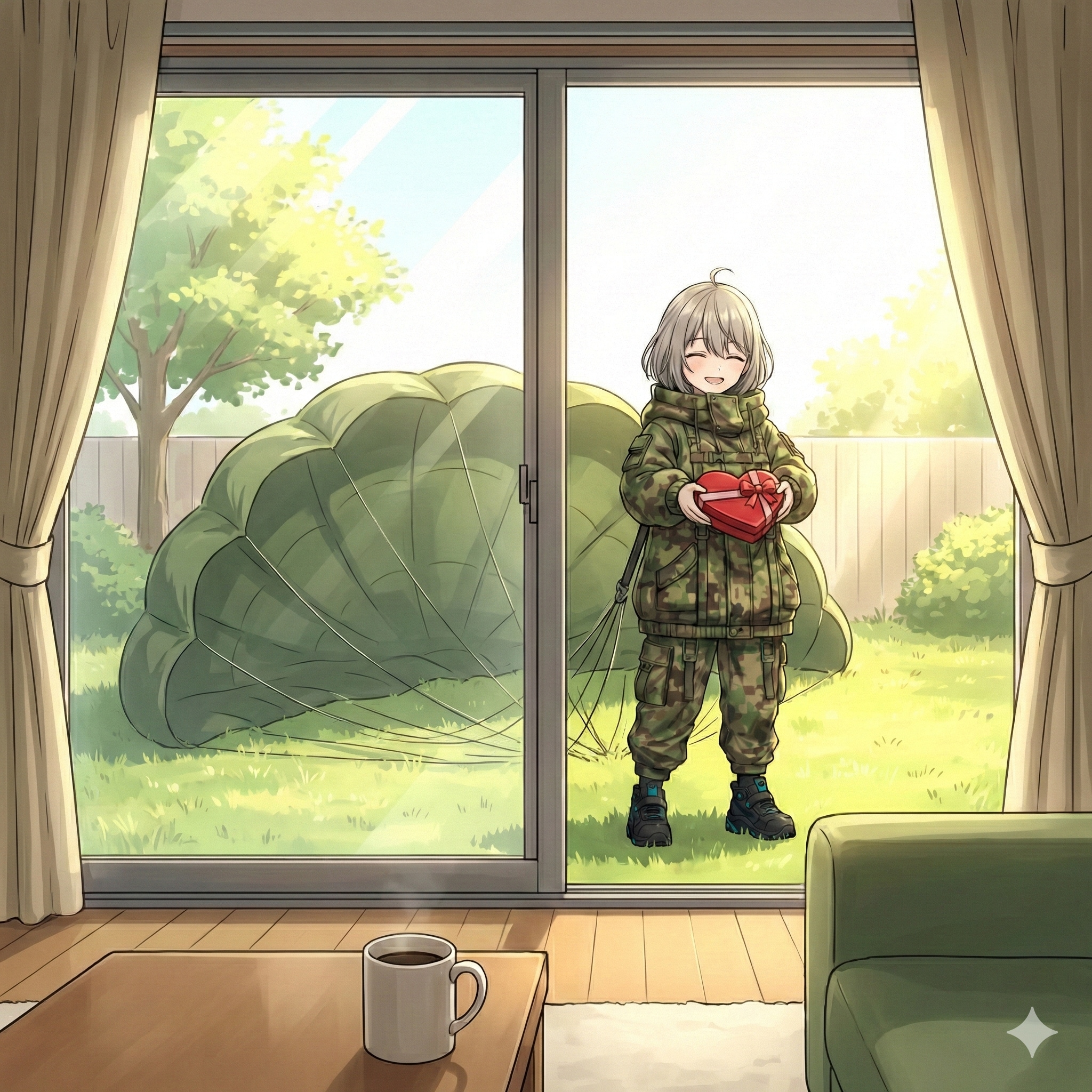 エアボーン女子 | の人気AIイラスト・グラビア