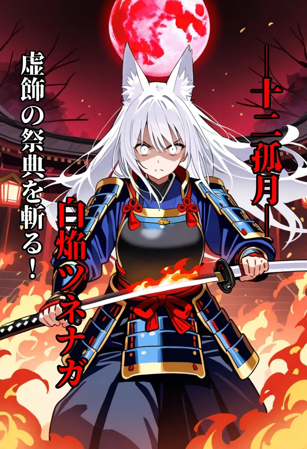 #オキツネゾンビ討伐『白焔参りて異形斬りて』【ニャンノ世界】