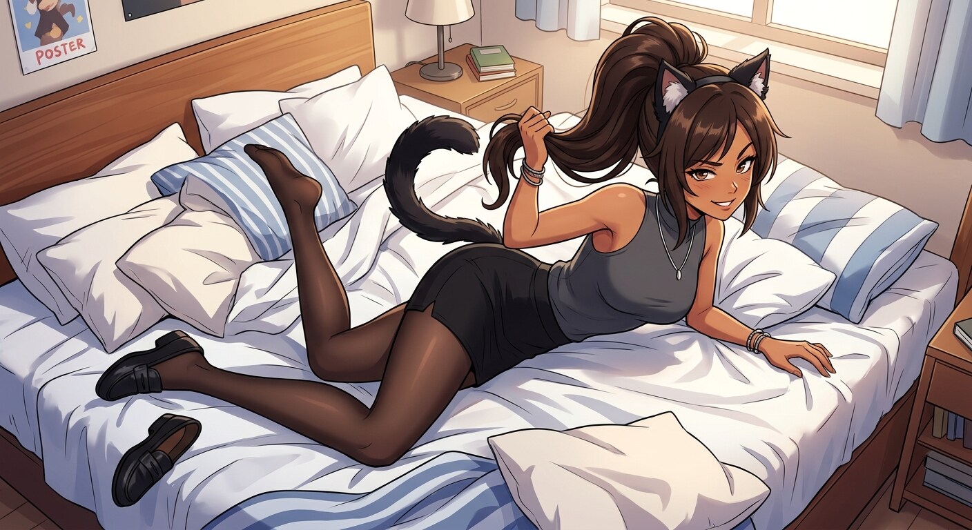 こっちくるにゃん♡ | の人気AIイラスト・グラビア
