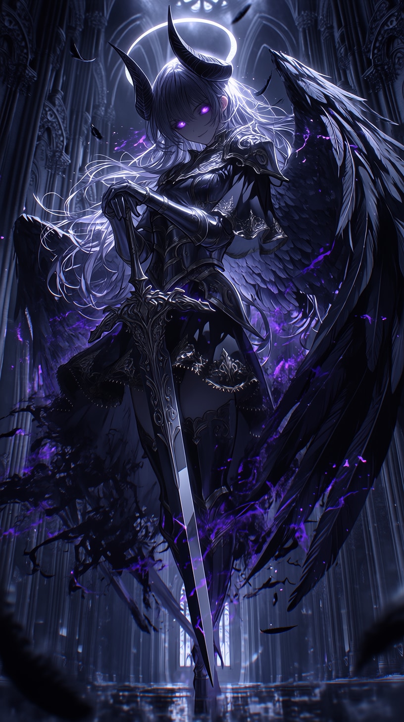 堕天使 | の人気AIイラスト・グラビア