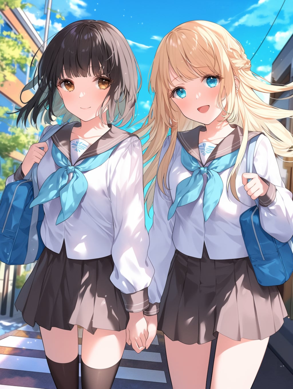 キスしたい二人のJK171