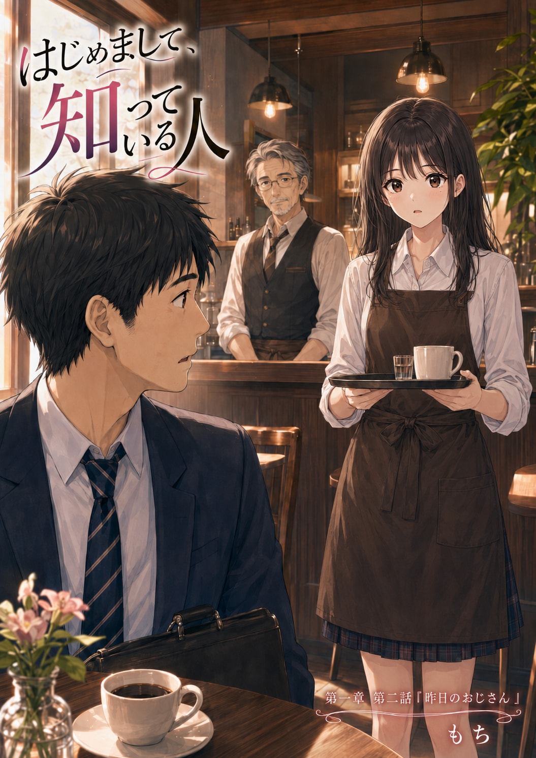 #02 はじめまして、知っている人　第一章　第二話　「昨日のおじさん」 | の人気AIイラスト・グラビア